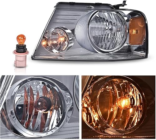 Miniatura 7 de G-PLUS Conjunto de faros delanteros, compatible con Ford F150 2004-2008Lincoln Mark LT 2004-2008 (no compatible con modelos de camas F150