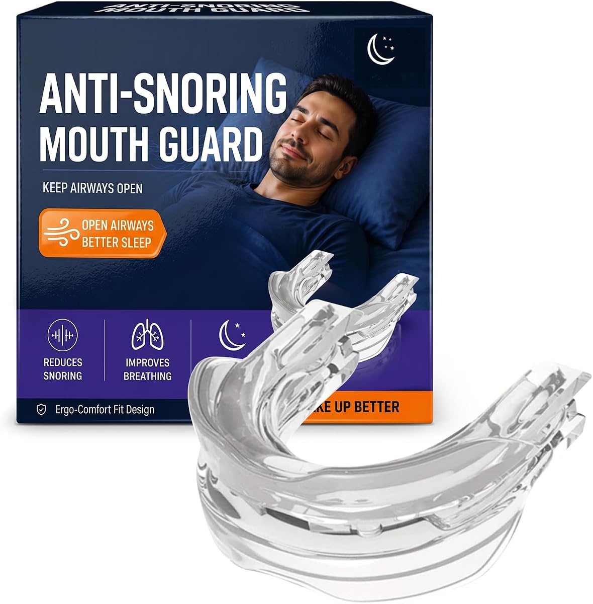 Anti Snoring Devices, Snoring Aids for Men and Women, 1Pcs