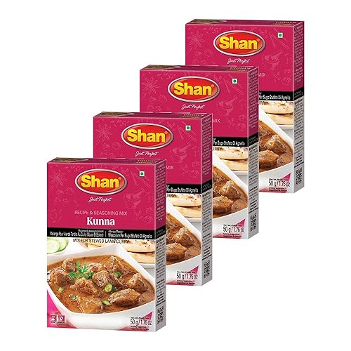 Miniatura 5 de Shan Receta de mezcla de pollo Masala y condimento de 1.76 onzas (1.76oz) - Polvo de especias para pollo en salsa de yogur - Adecuado para