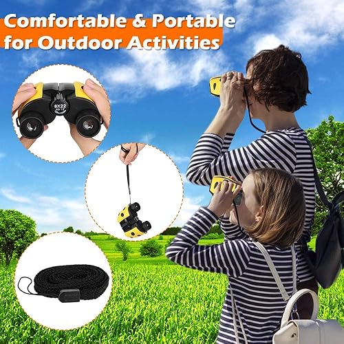 Miniatura 6 de Mini prismáticos compactos para niños  8 x 21 zoom niños binoculares juguete regalo a prueba de golpes para niños 3 4 5 6 7 8 9 10 11 12 13 años