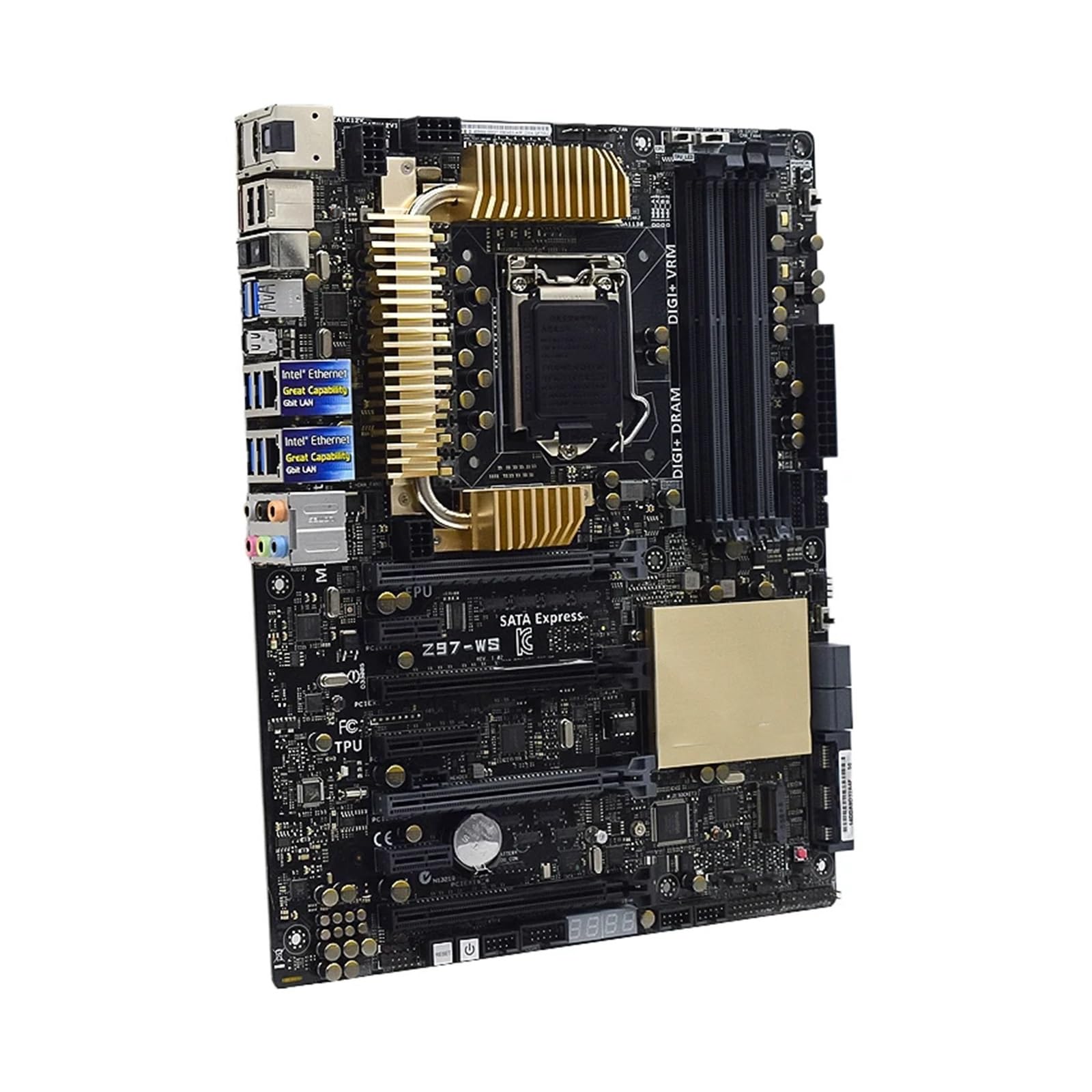 Scheda madre Scheda madre for workstation LGA 1150 Fit For Z97-WS Intel Z97 DDR3 32 GB USB3.0 M.2 SATA III supporta la quinta/quarta generazione, supporta Core i5-4690S