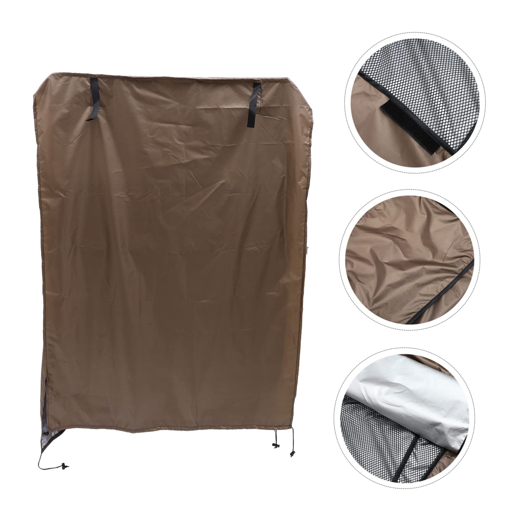 Happyyami Vogelkäfigabdeckung aus Polyester für Außenbereich Schutz für Papageien und Wellensittiche