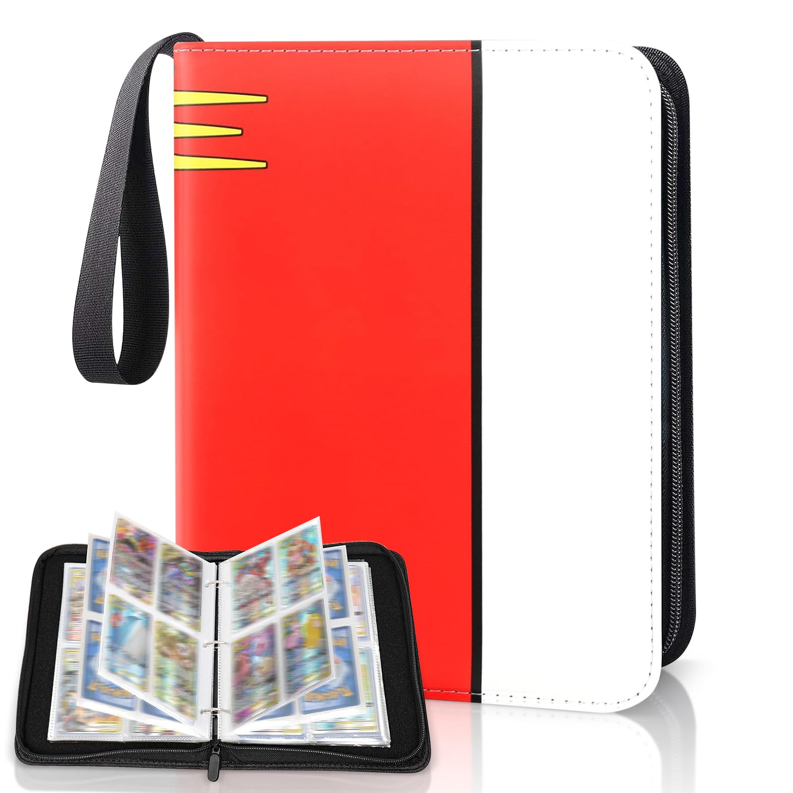 Verzamelalbum voor kaarten, verzamelkaartenalbum, 50 pagina's, 400