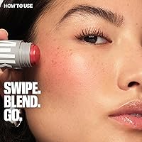 Vista 4 de Milk Makeup Lip + Cheek Stick – Buildable Cream Blush + Lip Color w/Hydrating Mango Butter + Avocado Oil for a Natural Flush – Long-Lasting