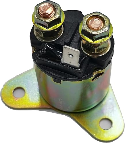 shiosheng Relé solenoide del motor de arranque para Honda GX340 GX390 GX240 GX270 188F 190F 8HP 9HP 11HP 13HP Motor EC5500 EC6500 63968 63970