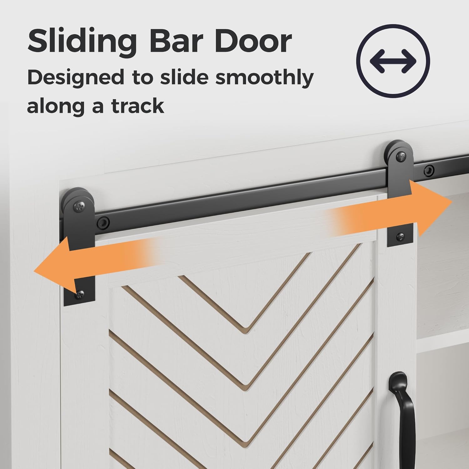 Adjustable shelf positions within the cabinet