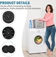 Vista 4 de Treela Juego de 16 elevadores de cama para muebles, elevadores de cama ajustables, altura de 0.5 pulgadas, 1 pulgada, 1.4 pulgadas, 2.4 pulgadas