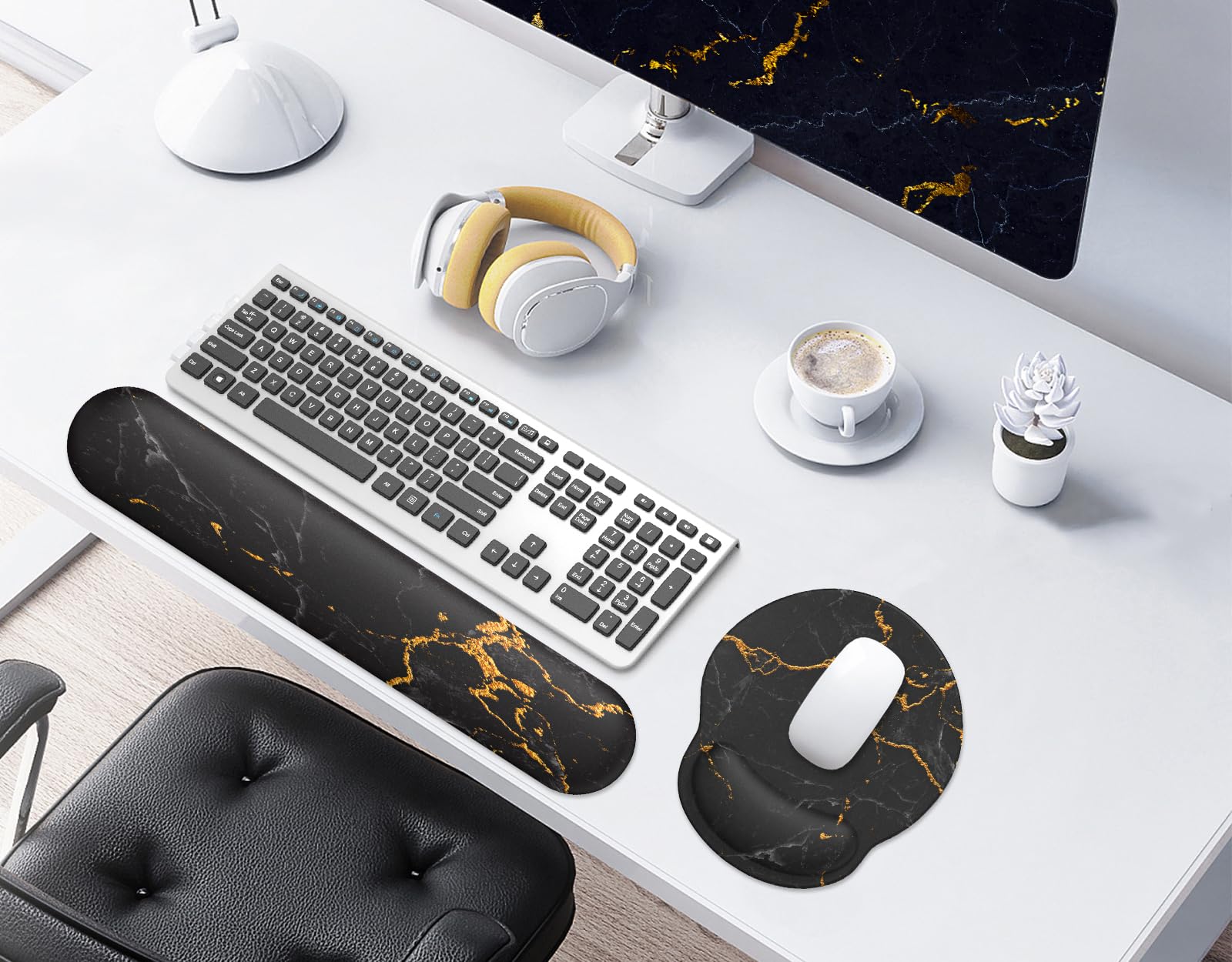 Tappetino Per Mouse, Comfort Con Poggiapolsi Ergonomico, Per Laptop Ufficio Gioco 98438660