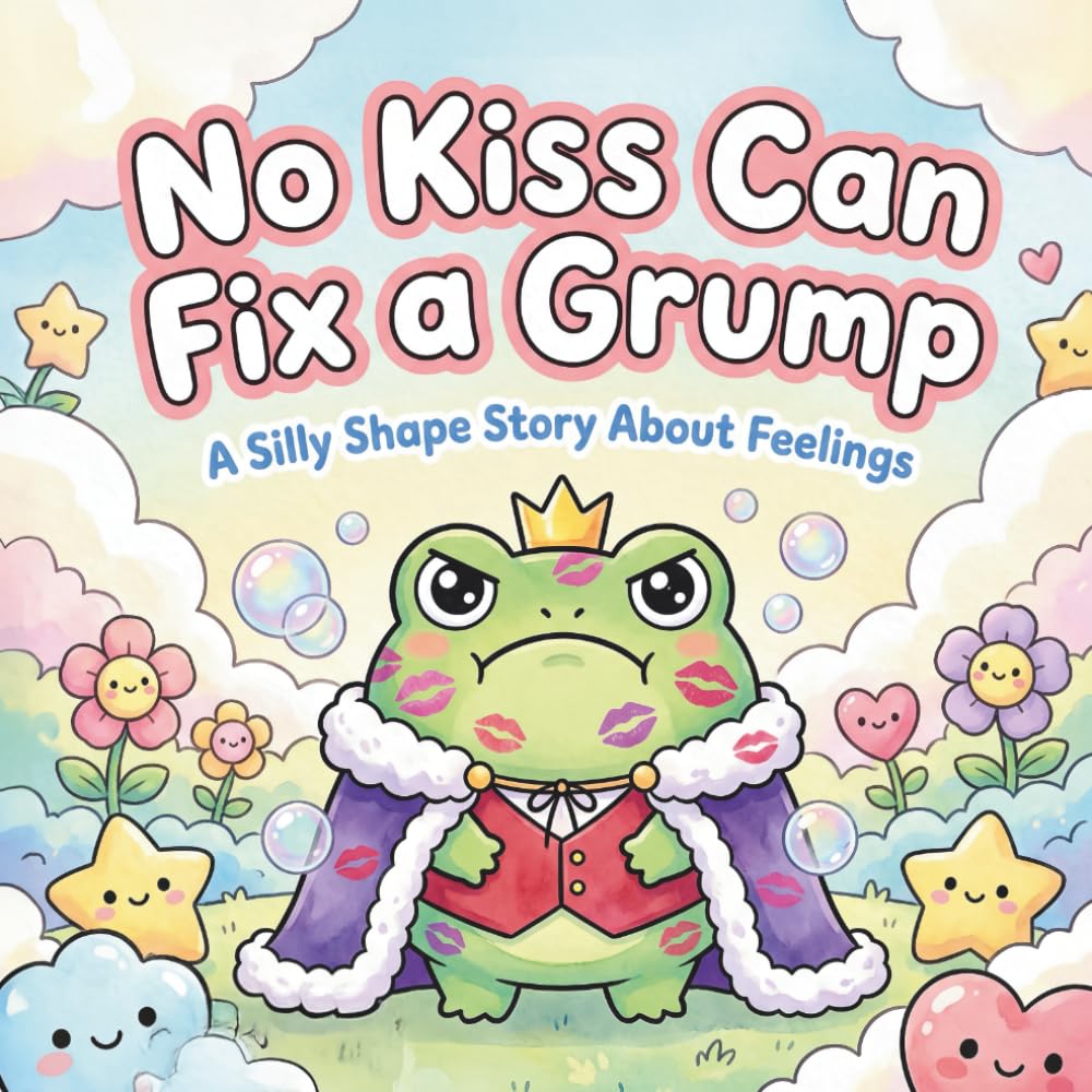 No Kiss Can Fiix a Grump: A Silly Shape Story About Feelings