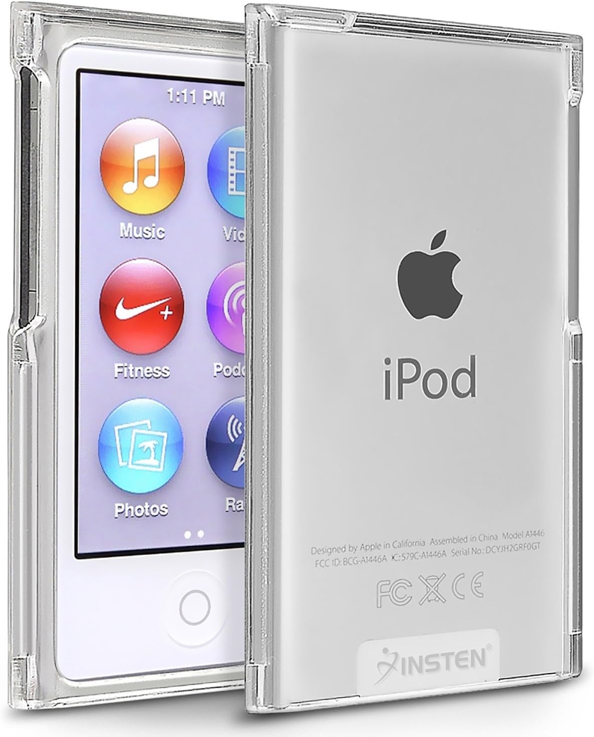 Hr Clear Protector Case for Apple iPod nano (7th gen)