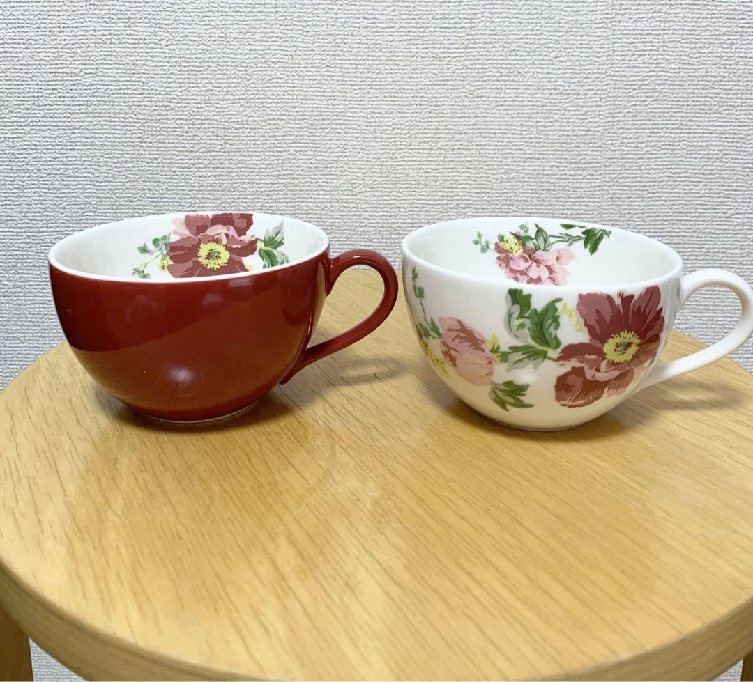 ローラアシュレイ スープカップとお皿（ローラアシュレイ スープ