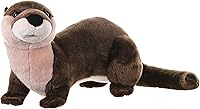 Vista 4 de Wild Republic River Otter Plush, Stuffed Animal, Plush Toy, Gifts for Kids, Cuddlekins 12