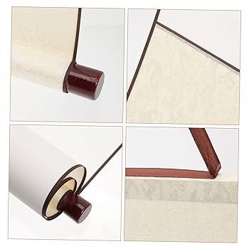 Amazon.co.jp: Homoyoyo 書道用巻物用紙 中華風の巻物 描画