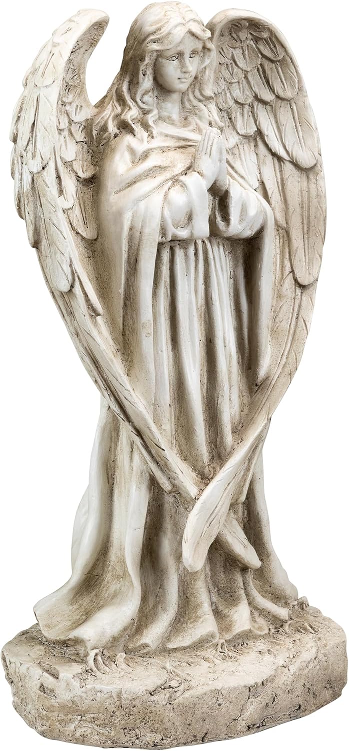 Northlight Praying Angel Outdoor Garden Statue - 17"