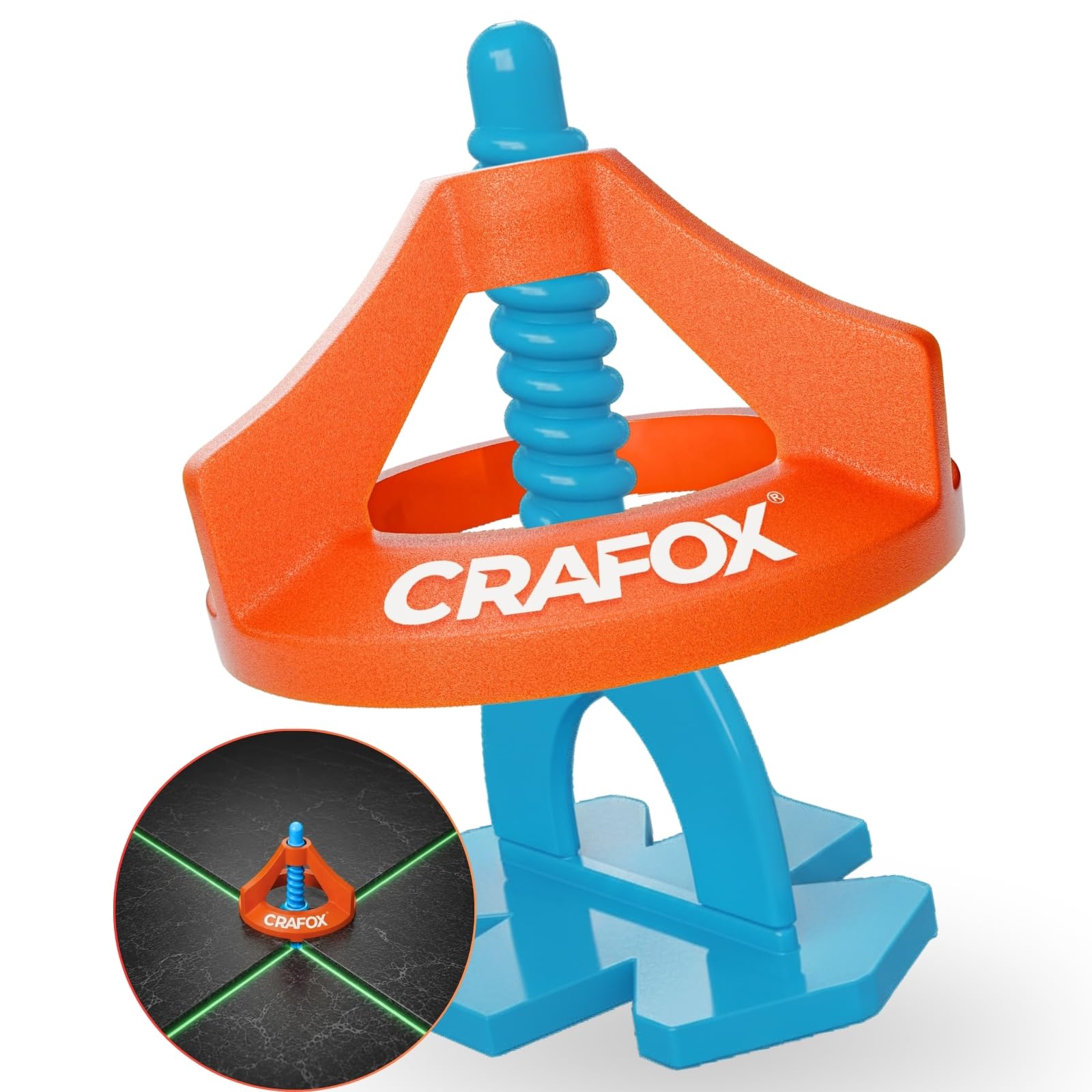 CRAFOX® Sistema de Nivelación de Azulejos 2mm SET | 150x Clips de Nivelación & 100x Tapas de Tracción Reutilizables | 250 Piezas | Herramientas para Alicatado | Niveladores de Azulejos 2mm