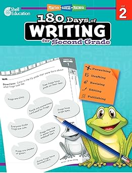 180 Days of Writing for Second Grade: Practice, Assess, Diagnose (180 Days of Practice)-Wow! eBook
