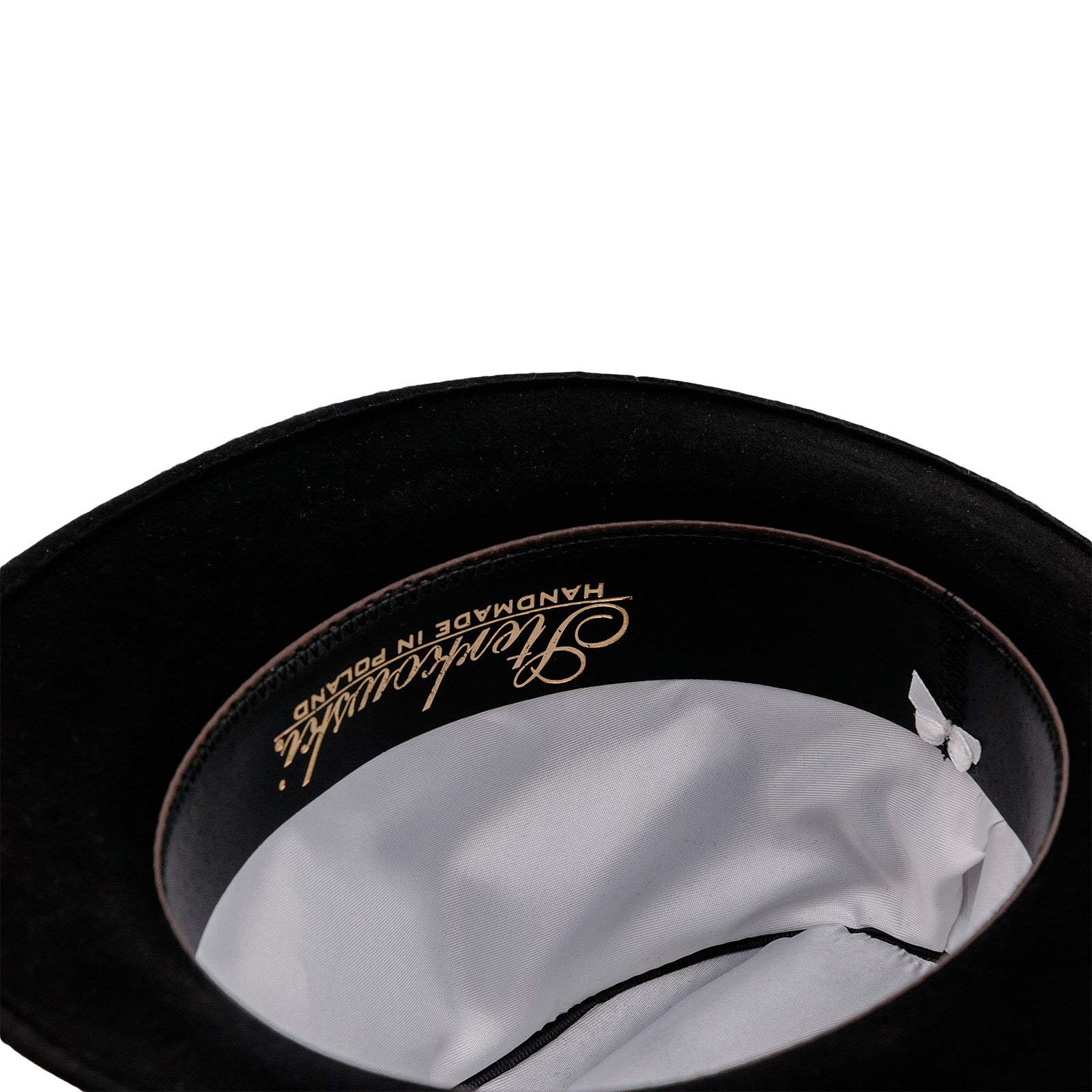 Sterkowski Kaninchenwolle Fedora Filzhut Vintage Bogart Hut