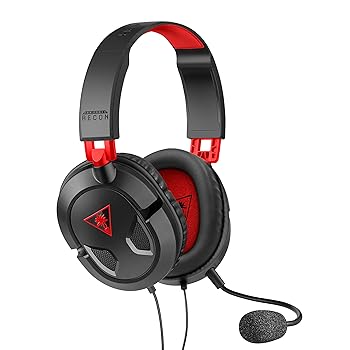 Turtle Beach Recon 50X Gaming Headset Black/Red