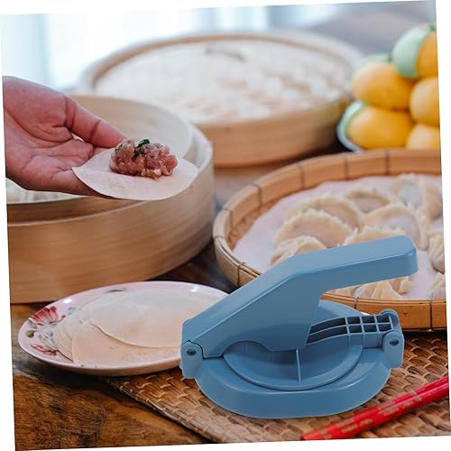 Miniatura 7 de Angoily Prensa de tortilla para hacer albóndigas, fabricante manual para hacer tortillas, tortillas, panqueques, albóndigas de piel, prensa de masa,