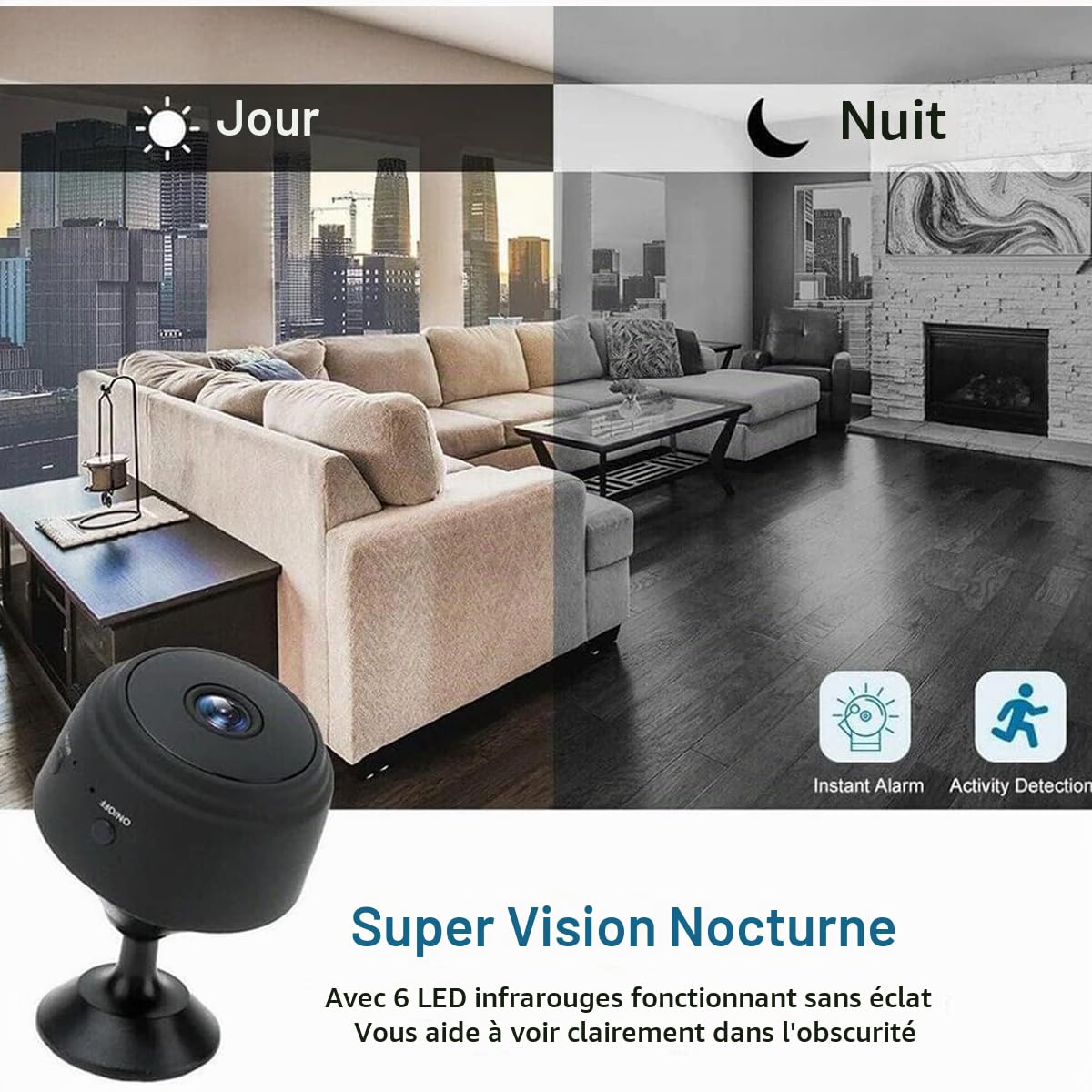 caméra de recul magnétique sans Fil pour attelage de remorque de Voiture, Dispositif de Surveillance de recul, caméra de recul pour stationnement de véhicule