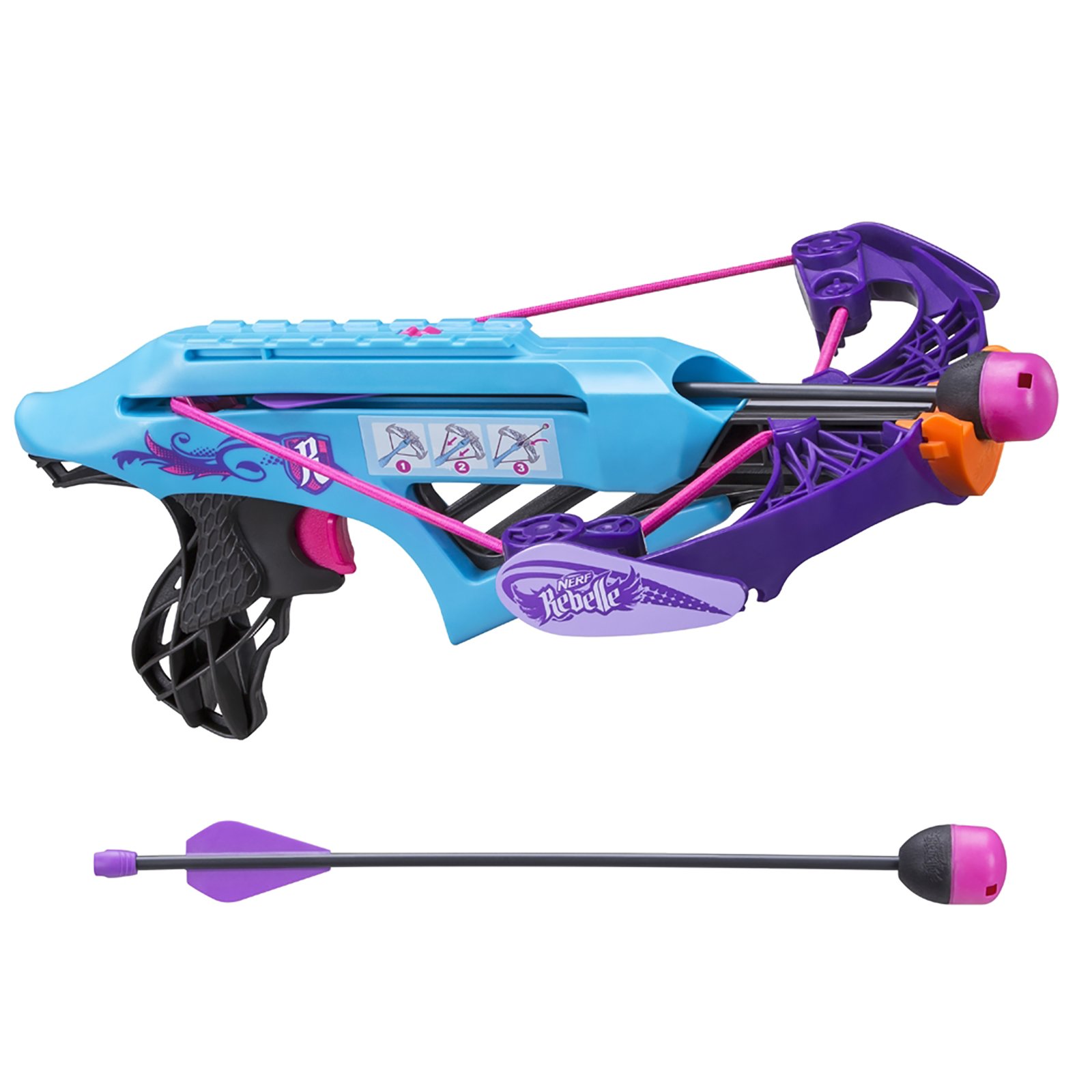nerf girl crossbow