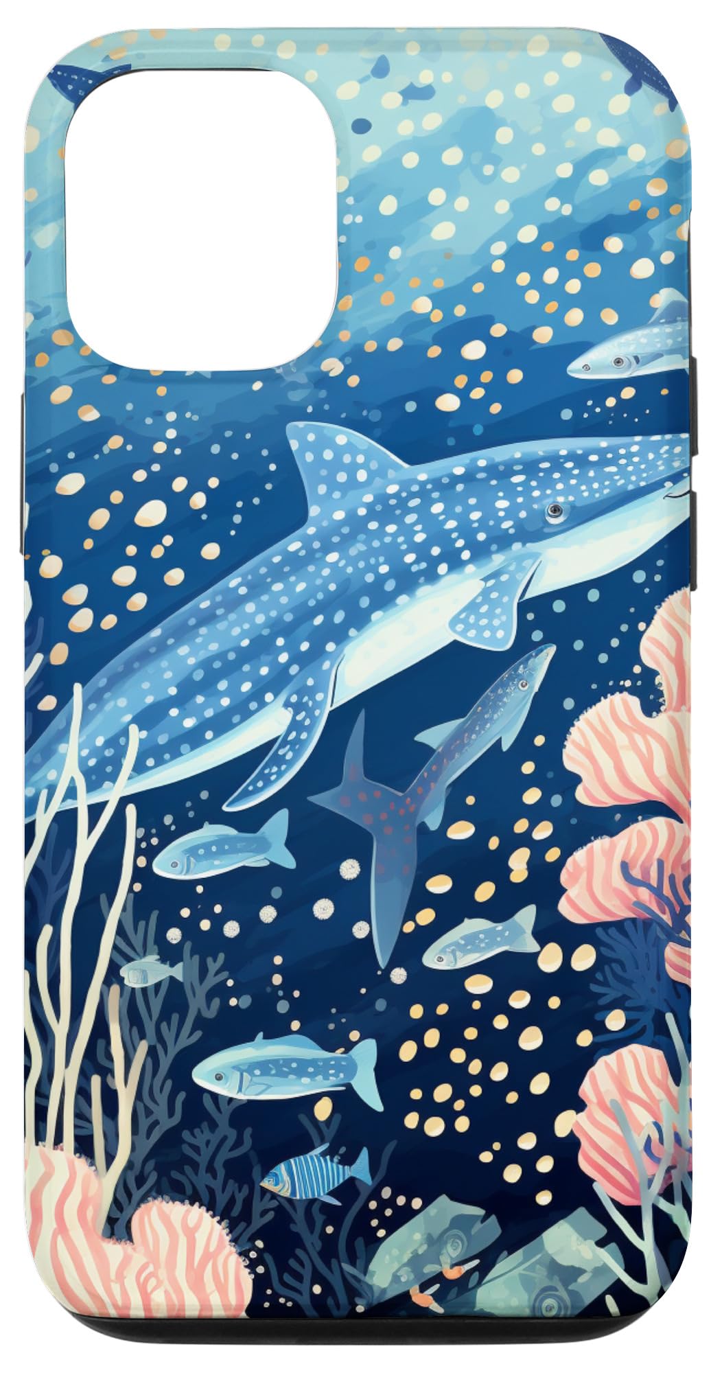 Whale Shark Coral Reefs Seashell Starfish Ocean Beach Sea Case for iPhone 13