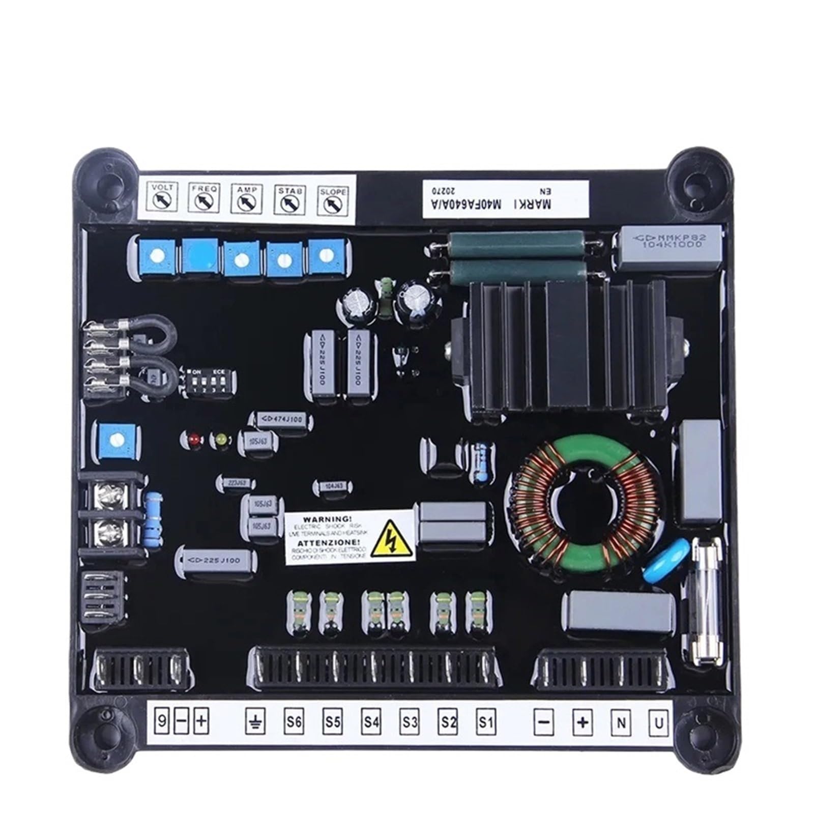 1 pieza AVR M40FA640A Generador AVR m40fa640a Regulador de voltaje automático M40FA640A Estabilizador for generador
