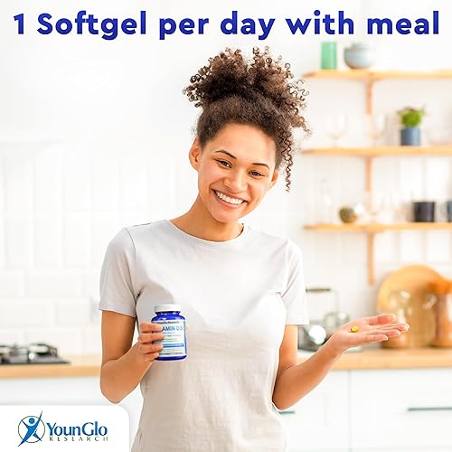 Miniatura 7 de Vitamina D3 5000 UI Suplemento dietético para promover la función ósea saludable e inmunológica, fácil de tragar 360 cápsulas blandas