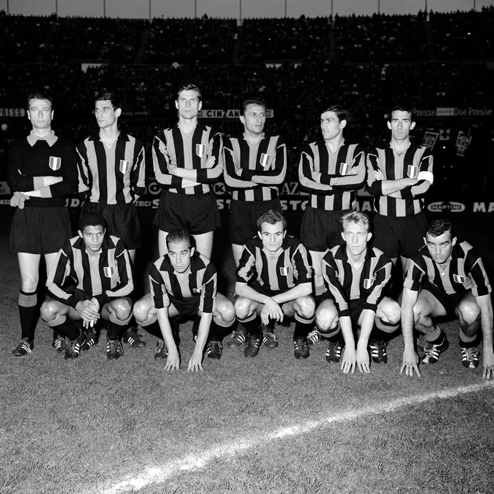 Inter 64 Retro Football Shirt, 1963-64 Unisex Adulto