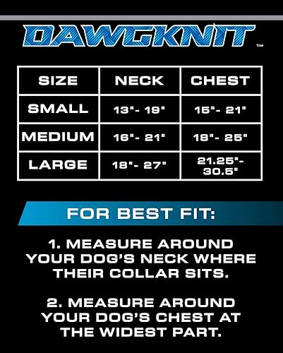 Miniatura 6 de DawgKnit Arnés para perro sin tirones, arnés ajustable con hebilla de liberación rápida y accesorio de doble anillo para todas las razas, talla S,