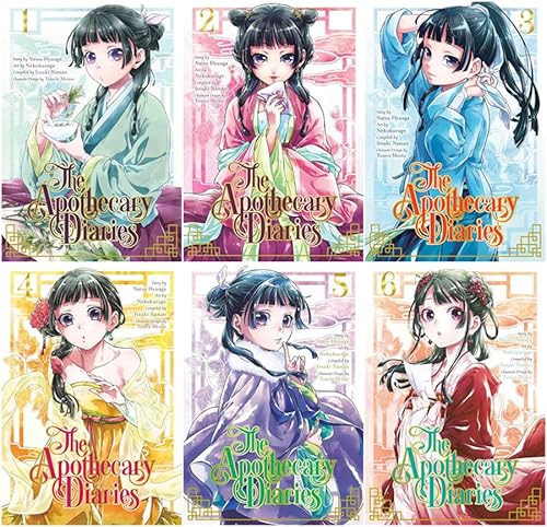 The Apothecary Diaries (manga) Series 6 Books Set (Book 1 - 6)