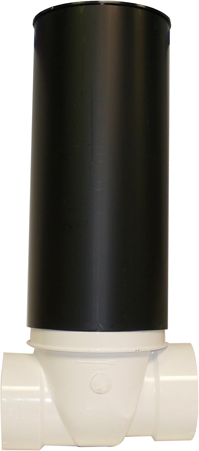 Canplas 223287W PVC Backwater Valve with 16Inch Access Sleeve and ABS