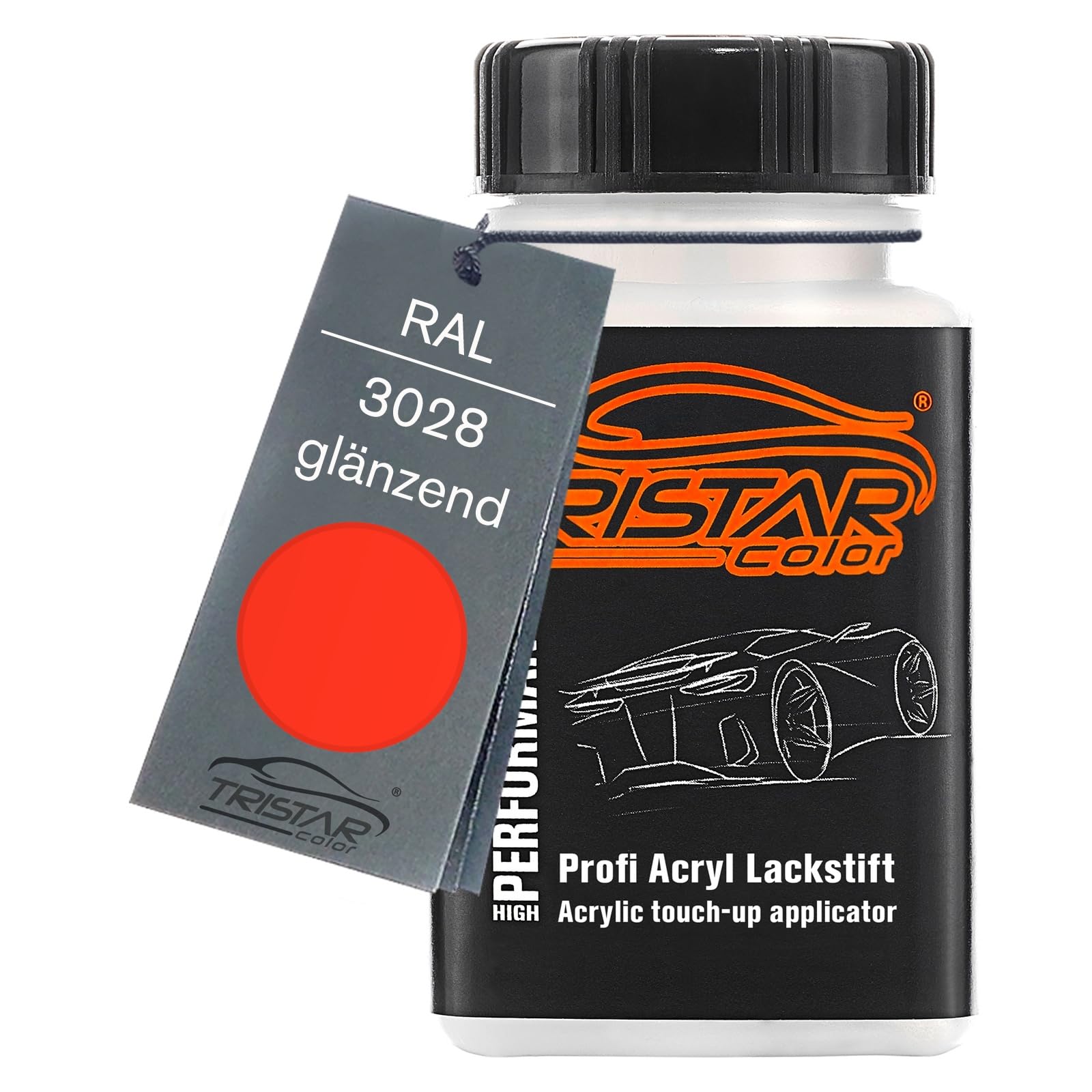 MG PRIME RAL 3028 Reinrot Spraydose 400 Ml – Seidenmatt & Schnelltrocknend (Made In Germany)