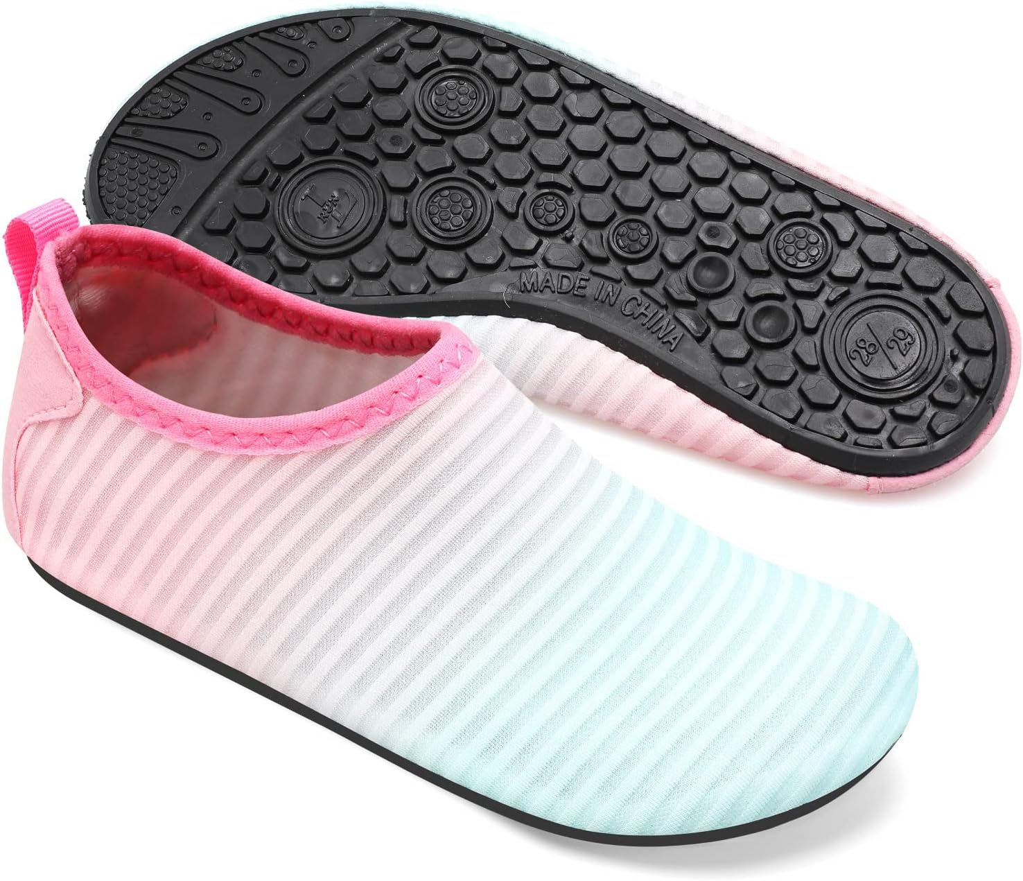 JOINFREE Kids Boys and Girls Swim Water Shoes Toddler Quick Dry Aqua Socks Barefoot Skin Shoes for Beach Sports - Image 2