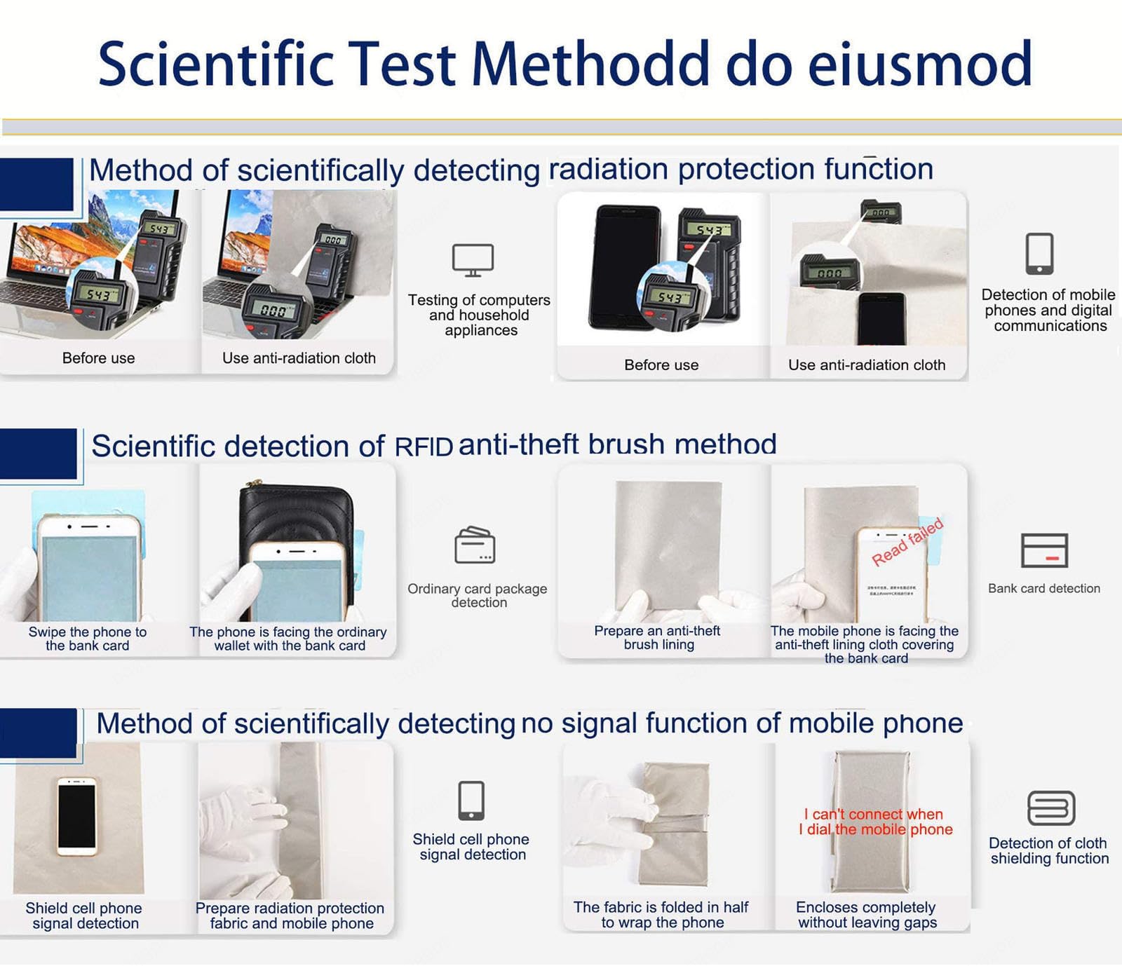 Tessuto di Protezione EMF, EMI, Protezione RF e RFID Tessuto in Rame Nichelato Tessuto Rame Nichel Che Blocca Rame Protezione della Gabbia di Faraday Recinzione,silver-6m