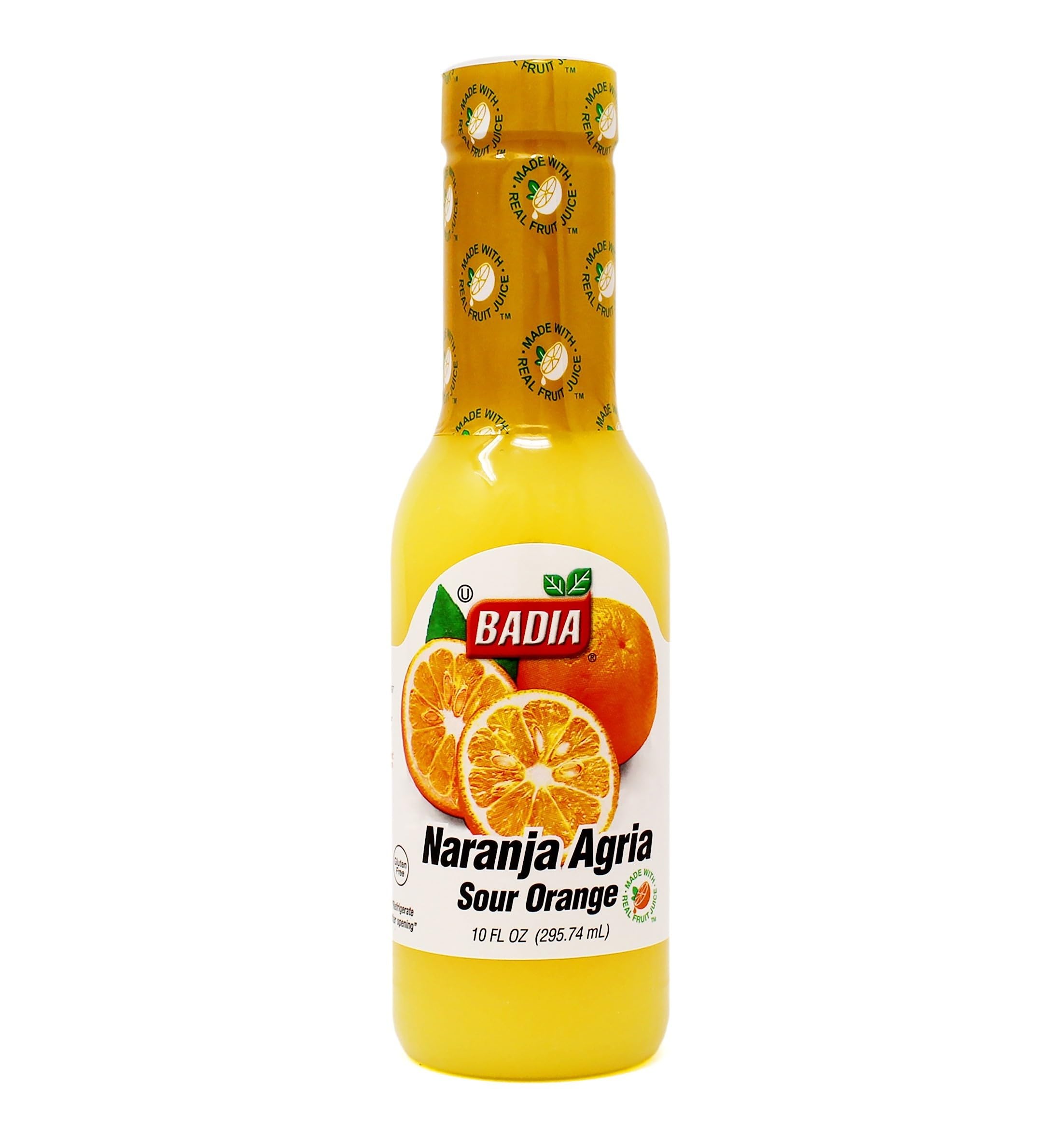 Badia Sour Orange, Naranja Agria 10 fl oz – Tangy, Citrusy & Bright Flavor for Mojo, Marinades and Grilling