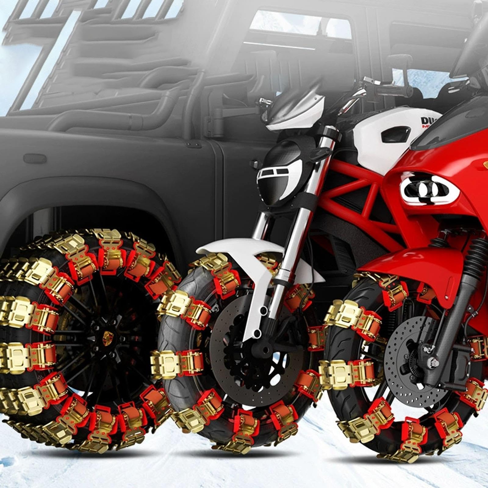 Funda Nieve Ruedas, Fundas Ruedas Coche Nieve