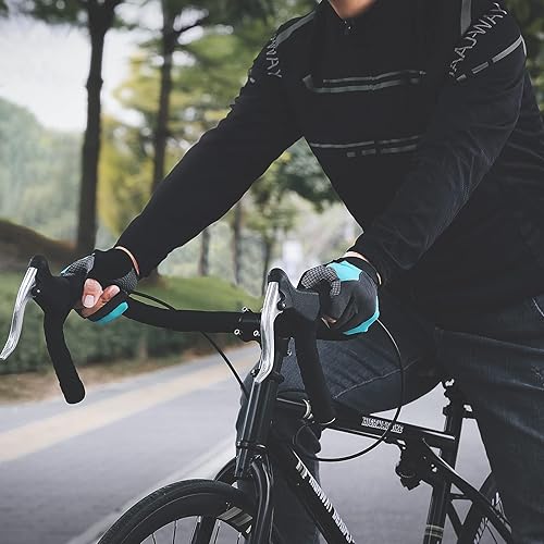 Miniatura 8 de Bessteven Guantes de pesca con 3 dedos cortados guantes de protección solar para hombres y mujeres, kayak, vela, remo, canoa, ciclismo, senderismo