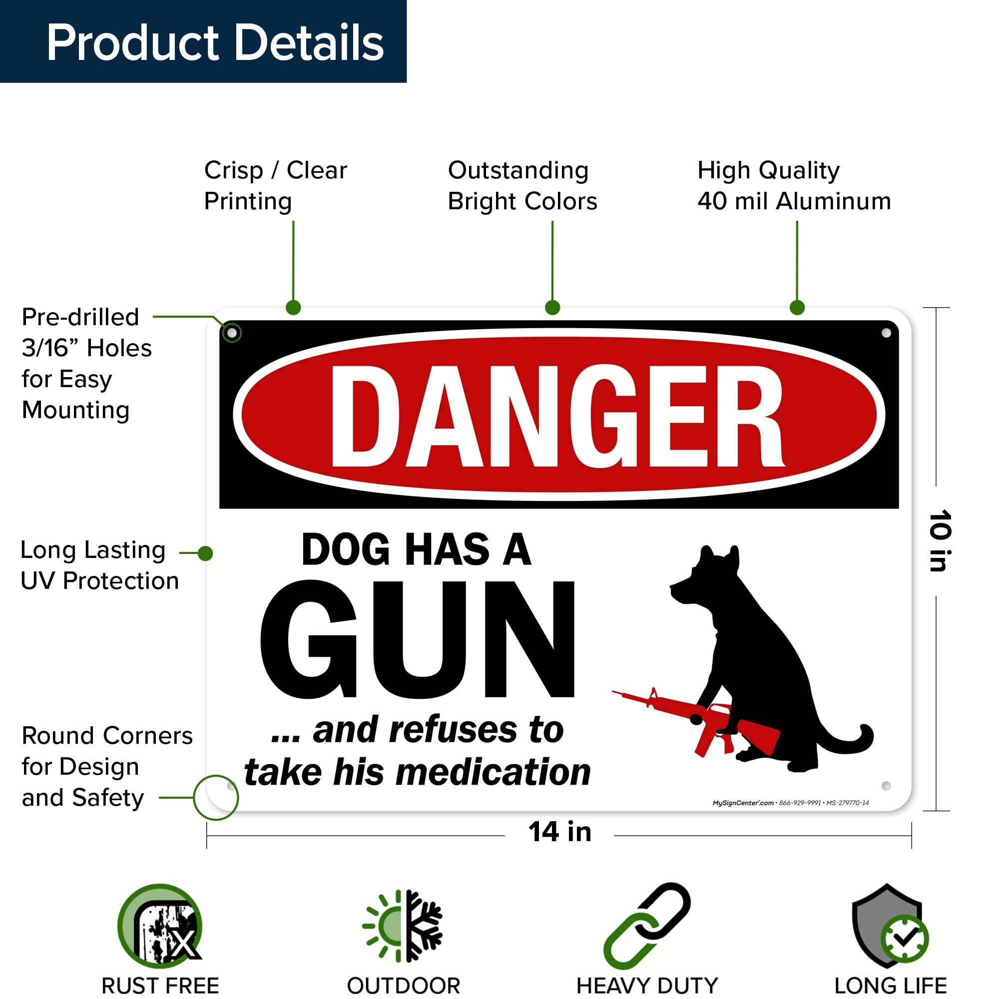 Amazon.com : Danger Dog Has a Gun and Refuses to Take his