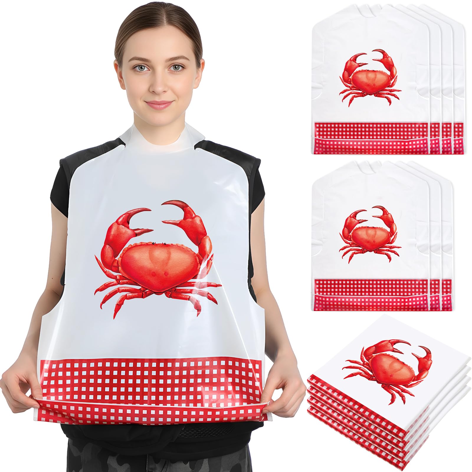 Photo 1 of Chicingyou Lobster Crab Disposable Bibs (25 Pcs)