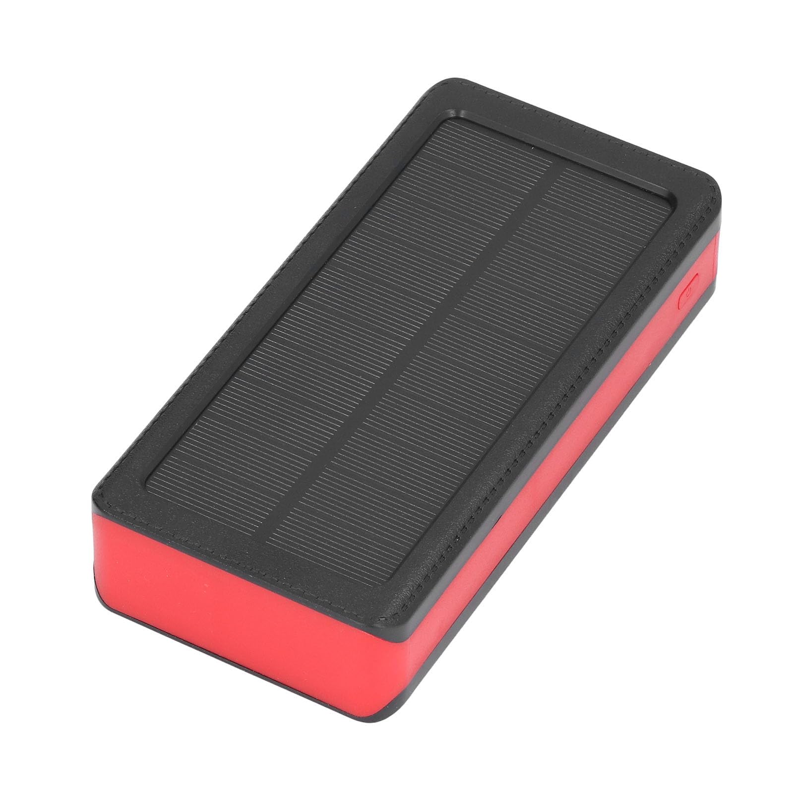FTVOGUE Banque d'énergie Solaire à LED, Banque d'alimentation de Chargeur Solaire en Plastique 30 000 MAh avec 4 Sorties USB, Double Entrée, 3 Modes 'éclairage pour Le Camping, la Randonnée, Les