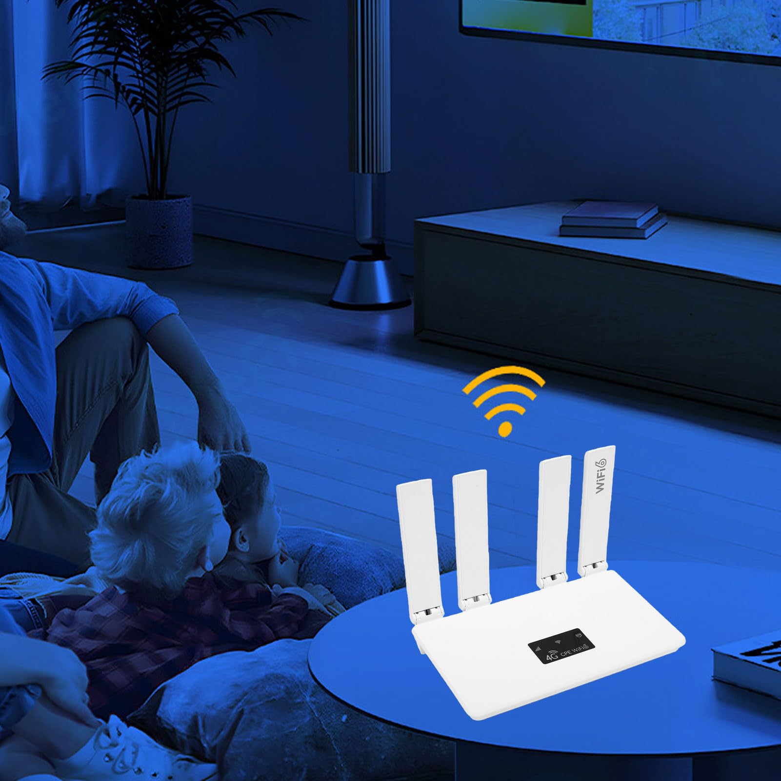 Annadue WiFi 6 4G LTE Router per Casa Viaggio