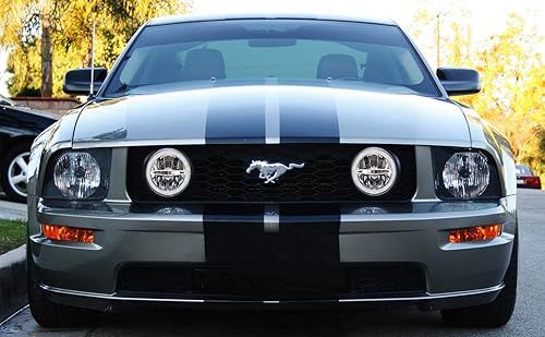 Miniatura 4 de iJDMTOY Kit de luz antiniebla LED de alta potencia de 30 W con anillo de halo LED compatible con modelos Gen5 Ford Mustang GT Deluxe, Premium o