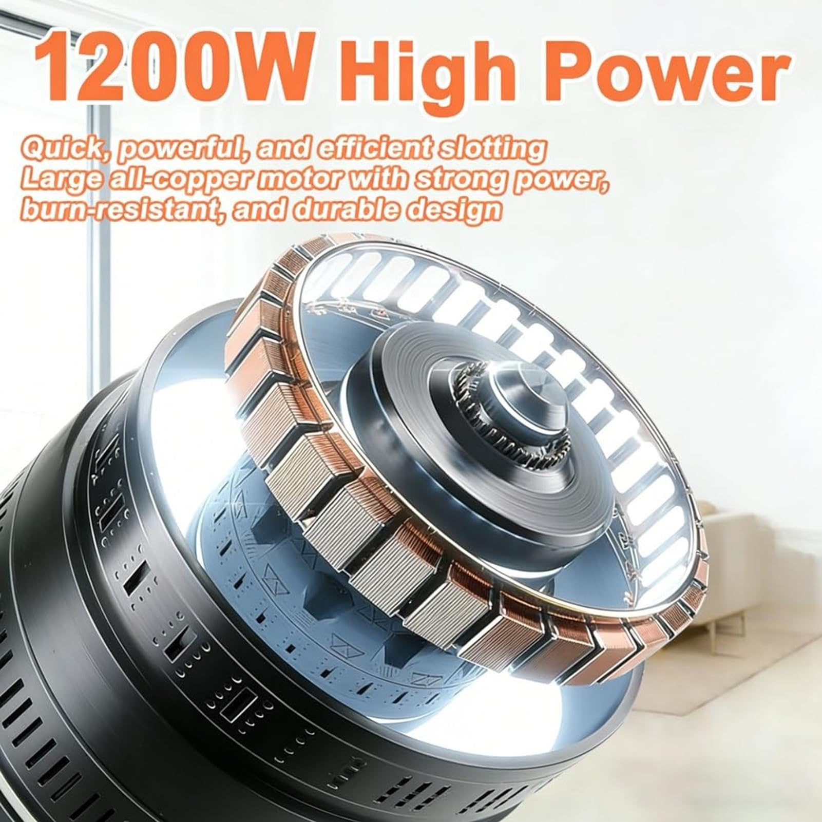 Elektrischer Fugenreiniger Mit transparenter Schutzabdeckung und Stützrolle,9000 RPM/ 1200 W,inklusive integrierter Staubabsaugung und 100mm Kling für die Fugenreinigung und Heimwerkerprojekte(A)