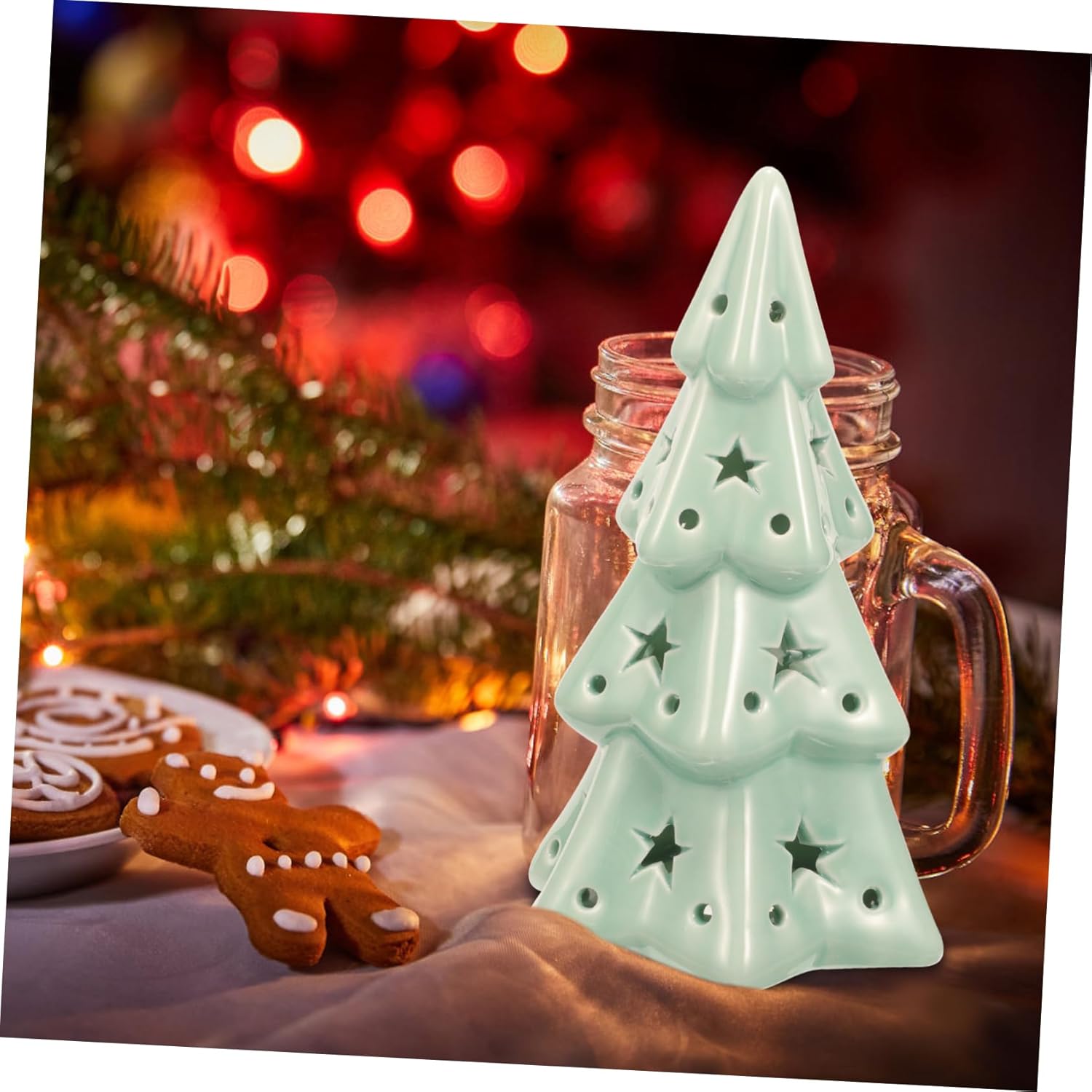 High Heel Xmas Decor Christmas Tree Decorations Christmas Table Centerpieces Christmas Brush Trees Ceramics High Heel