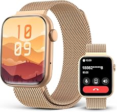 2025 Smart watches for Women with Blood Pressure Monitor, 1.9" AMOLED DA GPT AI Voice Smartwatch, 24/7 Heart Rate Stress Sleep Monitor,123 Sports Modes, IP68 Waterproof Fitness Tracker for Android iOS