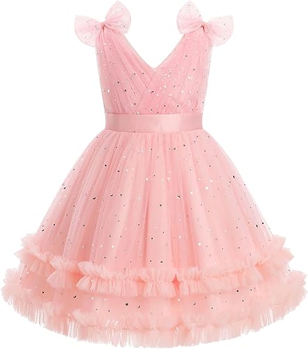 IMEKIS Graduation Dresses for Girls: 2nd 3rd Birthday Outfit Cake Smash Wedding 