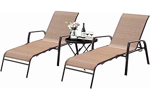 Flamaker Outdoor Lounge Chairs for Backyard