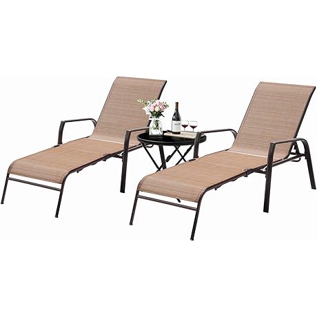 Flamaker Outdoor Lounge Chairs for Backyard