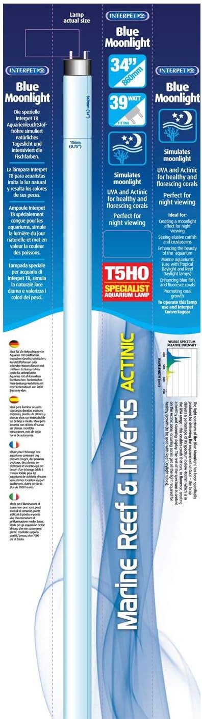 Interpet T5 HO Blue Moonlight 39 watt 34"